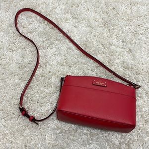 Red Small Kate Spade Crossbody